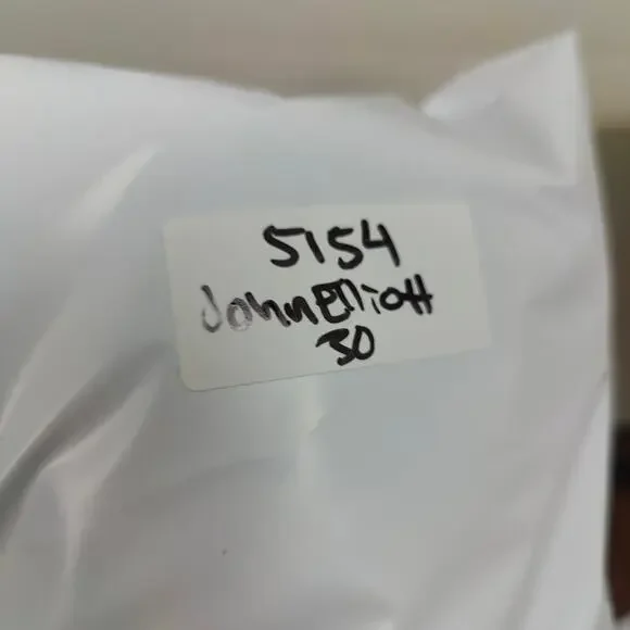 John Elliott The Cast 2 Bleached Indigo Jeans Mens‎ 30 Distressed Made in Japan - Picture 12 of 12